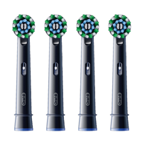 Oral B Opzetborstel action black 4 Stuks - thumbnail