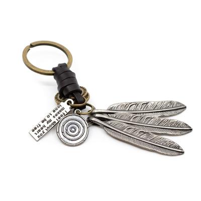 Sleutelhanger Bohemian met Veren Sleutelhanger Bohemian met Veren