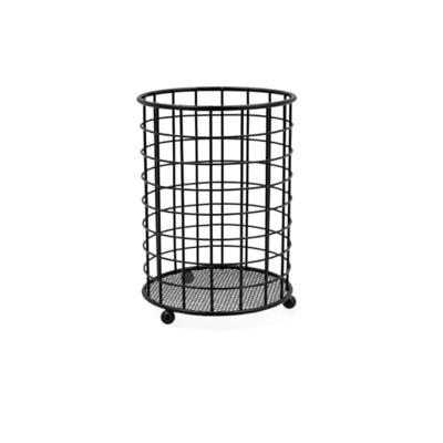 Standaard voor keukengerei Quid Ebano Metaal 12,5 x 12,5 x 16,5 cm