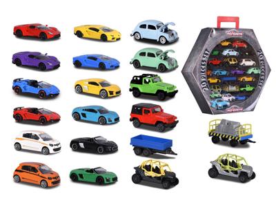 MAJORETTE Set 20 voertuigen