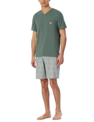 Schiesser Schiesser Pyjama Short khaki 182609 52/L