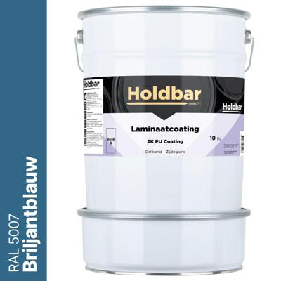 Holdbar Laminaatcoating Briljantblauw (RAL 5007) 10 Kg