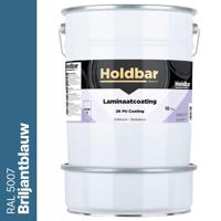Holdbar Laminaatcoating Briljantblauw (RAL 5007) 10 Kg - thumbnail