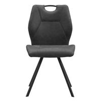 Eetkamerstoel Jesse - antraciet - Leen Bakker - thumbnail