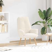 Fauteuil Crème 61 x 78 x 98 cm Sherpa Stof - thumbnail