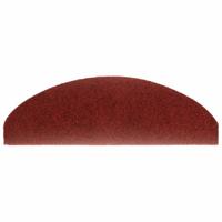 VidaXL Trapmatten zelfklevend 10 st 65x21x4 cm bordeaux rood halfrond groot - thumbnail