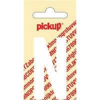 Plakletter Nobel Sticker witte letter N Pickup - Pickup - thumbnail