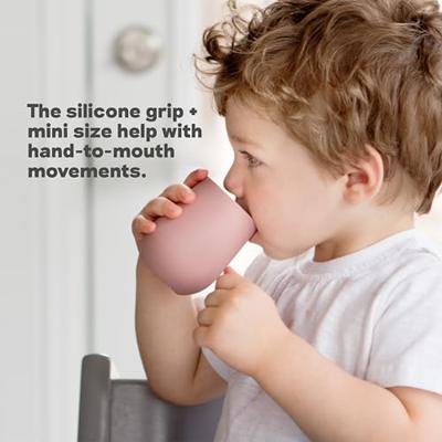 Oefenbeker met rietje EZPZ Mini Cup van siliconen saliegroen Oefenbeker met rietje EZPZ Mini Cup van siliconen saliegroen