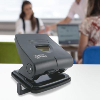 Perforator rapesco germ-savvy 827-p 2gaats zwart