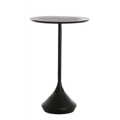 Light & Living Ronde Bijzettafel 'Dimphy' 35cm, kleur Lood Antiek
