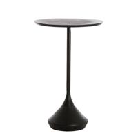 Light & Living Ronde Bijzettafel 'Dimphy' 35cm, kleur Lood Antiek - thumbnail