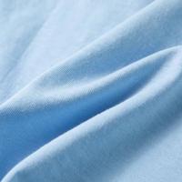 Kindershirt met korte mouwen 104 lichtblauw - thumbnail