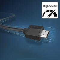 Hama HIGH-SPEED HDMI-KABEL, 4K, CONNECTOR - CONNECTOR, ETHERNET, 1,5 M HDMI kabel - thumbnail