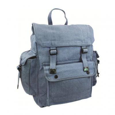 Highlander rugzak Retro 16,5 liter katoen blauw