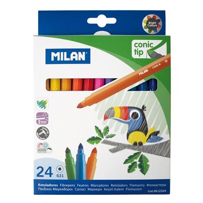 Markeerstiften Milan 24 MAXI Multicolour - thumbnail