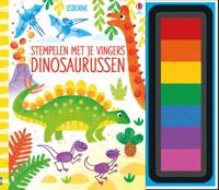 WPG Uitgevers Stempelen met je vingers - dinosaurussen - thumbnail