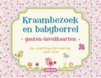 Deltas invulkaarten: kraambezoek en babyborrel roze - thumbnail