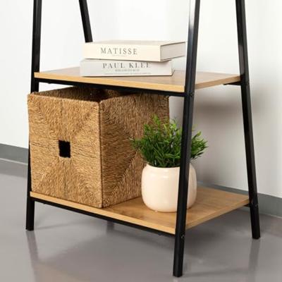 Jassenrek met schap Max Home Staal Melamine spaanderplaat Minimalist 64 x 150 x 40 cm