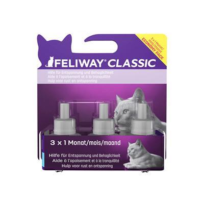 Feliway Classic Verdamper voor de kat 2 x 3 Navullingen Feliway Classic Verdamper voor de kat 2 x 3 Navullingen