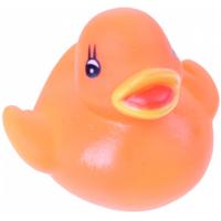 Eddy toys badeend oranje 5 cm - thumbnail