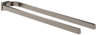 Handdoekhouder GROHE Selection Dubbel Hard Graphite Geborsteld Handdoekhouder GROHE Selection Dubbel Hard Graphite Geborsteld