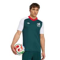 adidas Mexico Pre-Match Trainingsshirt 2026-2028 Wit Donkergroen - thumbnail