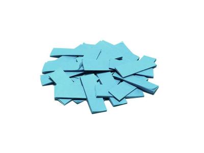 TCM FX Slowfall Confetti rectangular 55x18mm, light blue, 1kg TCM FX Slowfall Confetti rectangular 55x18mm, light blue, 1kg