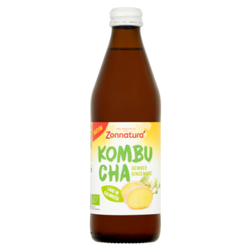 Zonnatura Kombucha Gember Theedrank 330 ml bij Jumbo