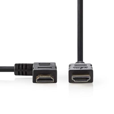 Nedis CVGP34260BK15 High Speed Hdmi-kabel Met Ethernet Hdmi-connector - Hdmi-aansluiting Rechts Haaks 1,5 M Zwart