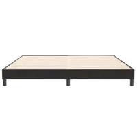 Bedframe zonder matras 200x220 cm fluweel zwart - thumbnail