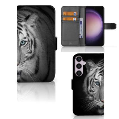 Samsung Galaxy S24 Plus | Telefoonhoesje | Met pasjeshouder | Tijger
