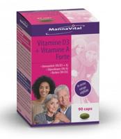 Mannavital Vitamine D3 + vitamine A forte 90 Capsules - thumbnail