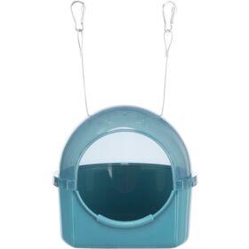 TRIXIE BADHUIS ROND BLAUW 20X17,5X20 CM TRIXIE BADHUIS ROND BLAUW 20X17,5X20 CM
