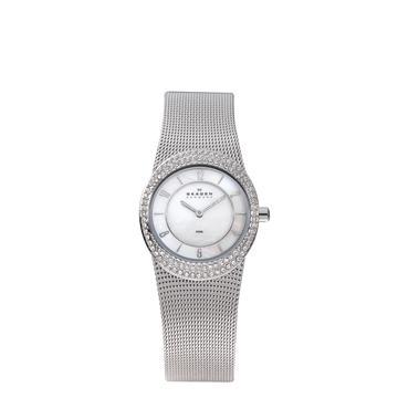 Skagen horlogeband 566XSSS Staal Zilver