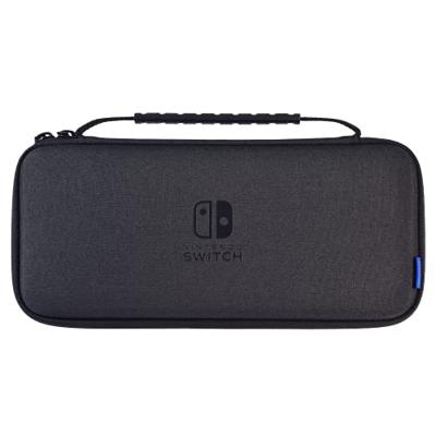 Hori Slim Tough Pouch - Black (Nintendo Switch OLED) - thumbnail