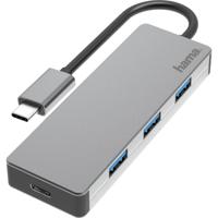 Hama USB-C-hub 4-poorts USB 3.2 Gen2 10 Gbit/s Alu - thumbnail