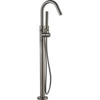 Saqu Shine vrijstaande badkraan inclusief handdouche gunmetal pvd-coating - thumbnail