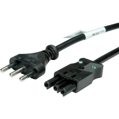 Bachmann 375.188 Aansluitkabel Stroom Zwart 5 m