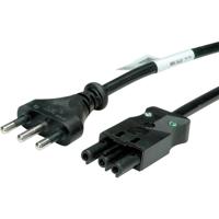 Bachmann 375.188 Aansluitkabel Stroom Zwart 5 m - thumbnail