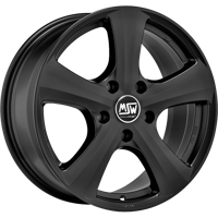 MSW 19 Mat zwart - thumbnail