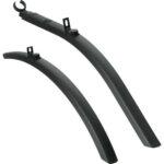 Sks stel spatborden hybride 45mm opsteek zwart