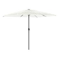 Parasol met stalen paal 248x248x248 cm wit - thumbnail