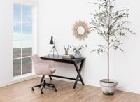 Bendt Bureaustoel 'Rikke' Velvet, kleur Dusty Rose - thumbnail