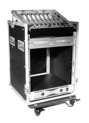 ROADINGER Special Combo Case Pro, 12U with wheels