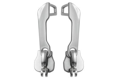 Topeak PakGo X Reserveonderdeel Rits trekkers (x2) - Zilver Topeak PakGo X Reserveonderdeel Rits trekkers (x2) - Zilver