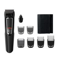 PHILIPS MG3730 / 15 Baard- en haartrimmer - Multistyle - 8 in 1 - Zelfslijpende mesjes - Zwart - thumbnail