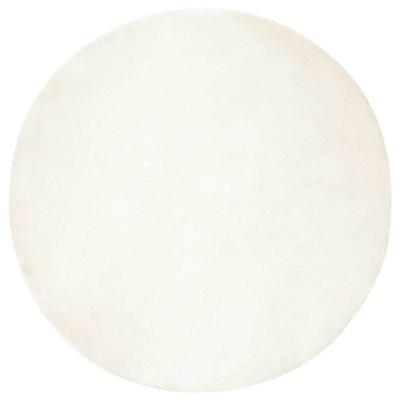 Nep Konijnenbont Tapijt Wit 200 cm Polyester