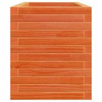 Plantenbak 110x40x46 cm massief grenenhout wasbruin - thumbnail