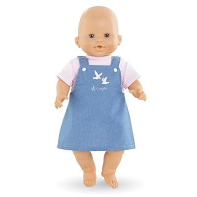 Corolle mon grand poupon poppenjurk gestreept, 36cm