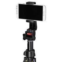 Hama Rotary Smartphone statief set 1/4 inch werkhoogte = 41,5-150 cm, zwart - thumbnail